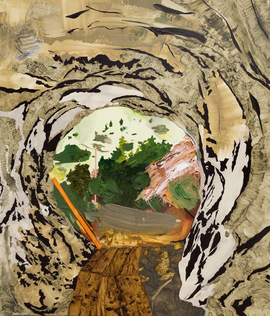 Caveman's Entrance, Oil on canvas, 110x80 cm, RM 2013