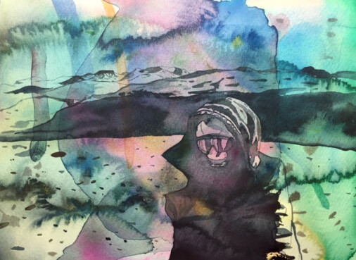 Expedition, Watercolor, 30x20 cm, RM 2018